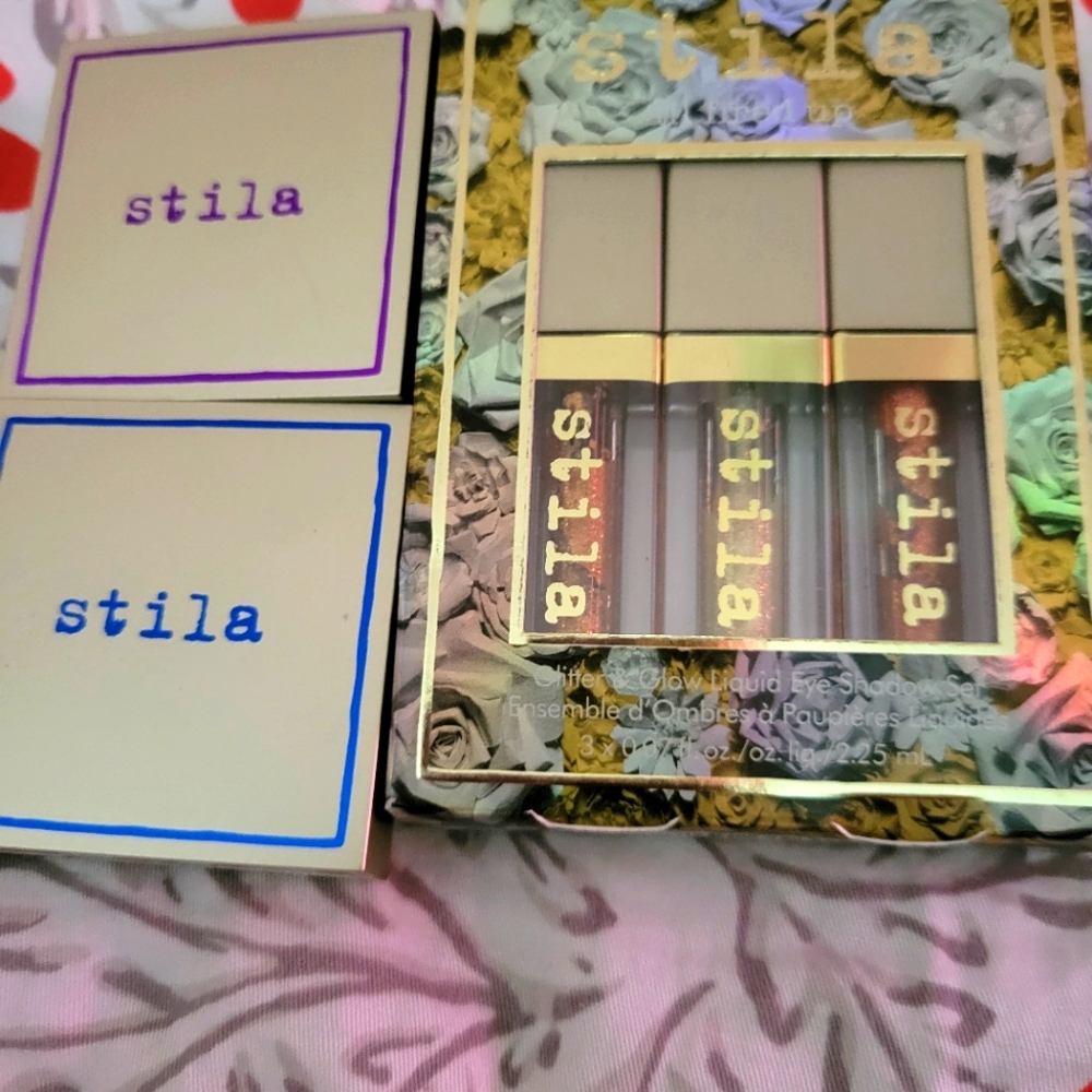 Stila highlighter bundle glow/ eyeshadow